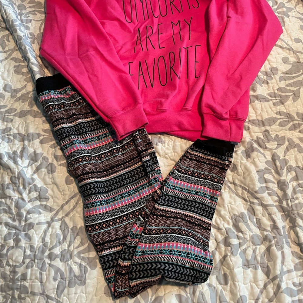 Knitted leggings